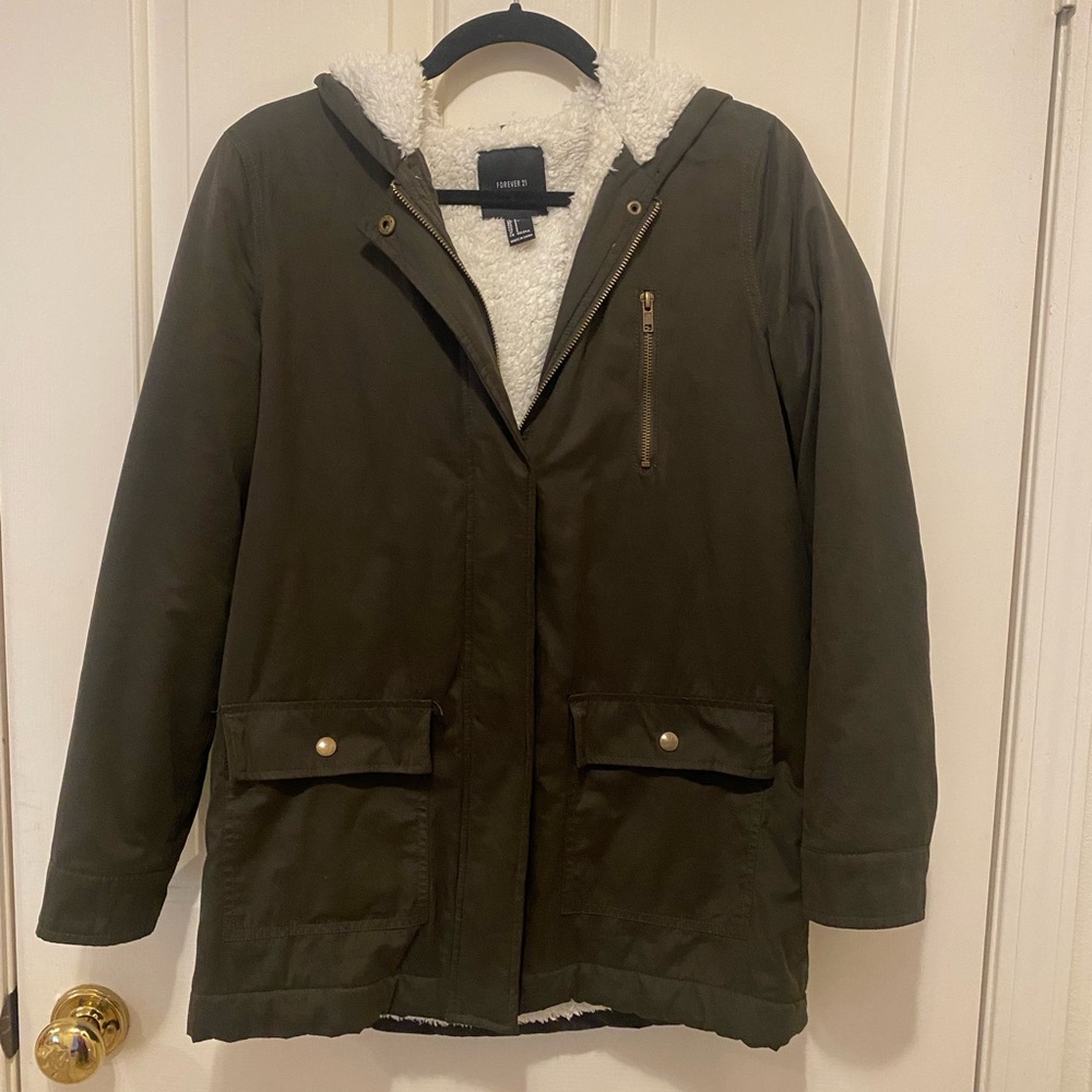 Forever 21 Fleeced Lined Jacket